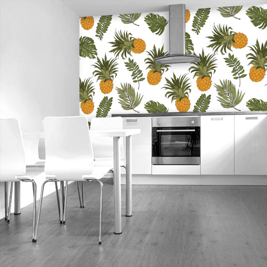 fototapety z ananasami