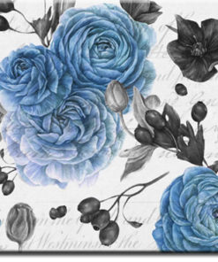 tapety z niebieskimi kwiatami