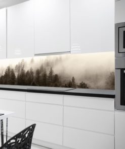 Fototapeta kuchenna z lasem