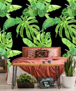 tapeta przedstawiająca tropikalną roślinność