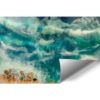 Fototapeta dekoracja z kamieniami muszlami morze i plaża