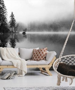Fototapeta do salonu - Mgła nad jeziorem