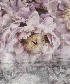 Tapeta - Kwiaty i orientalny wzór