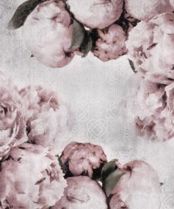 Fototapeta z różowymi peoniami