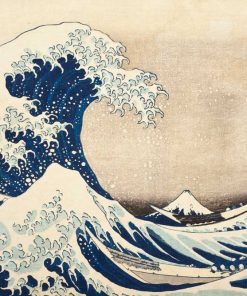 Fototapeta inspirowana obrazem Hokusai