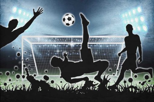 Fototapeta sportowa - Football dla nastolatka