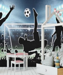 Fototapeta sportowa - Football do dziecięcego pokoju