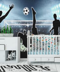 Fototapeta sportowa - Football do pokoju dziecinnego