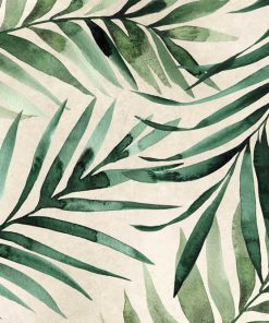 Tapeta palmowe liście