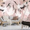 Fototapeta grupa ptaków do dekoracji sypialni