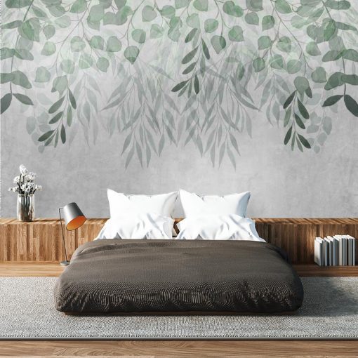 Tapety z roślinami do dekoracji sypialni
