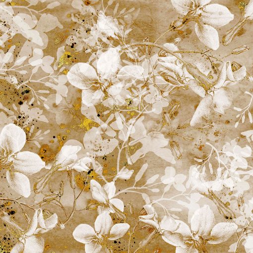tapeta z kwiatami na tle abstrakcji